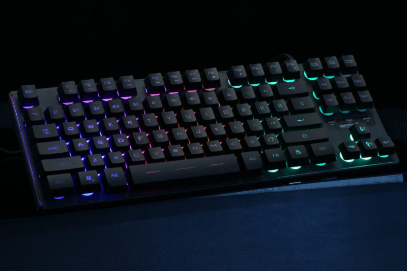 Imperion SledgeHammer 7 Semi Mechanical 87 Key Gaming Keyboard 19 Anti Ghosting Keys