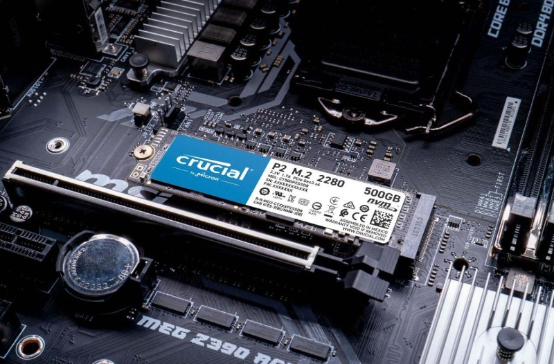 Crucial P2 250GB PCIe M.2 2280 SSD