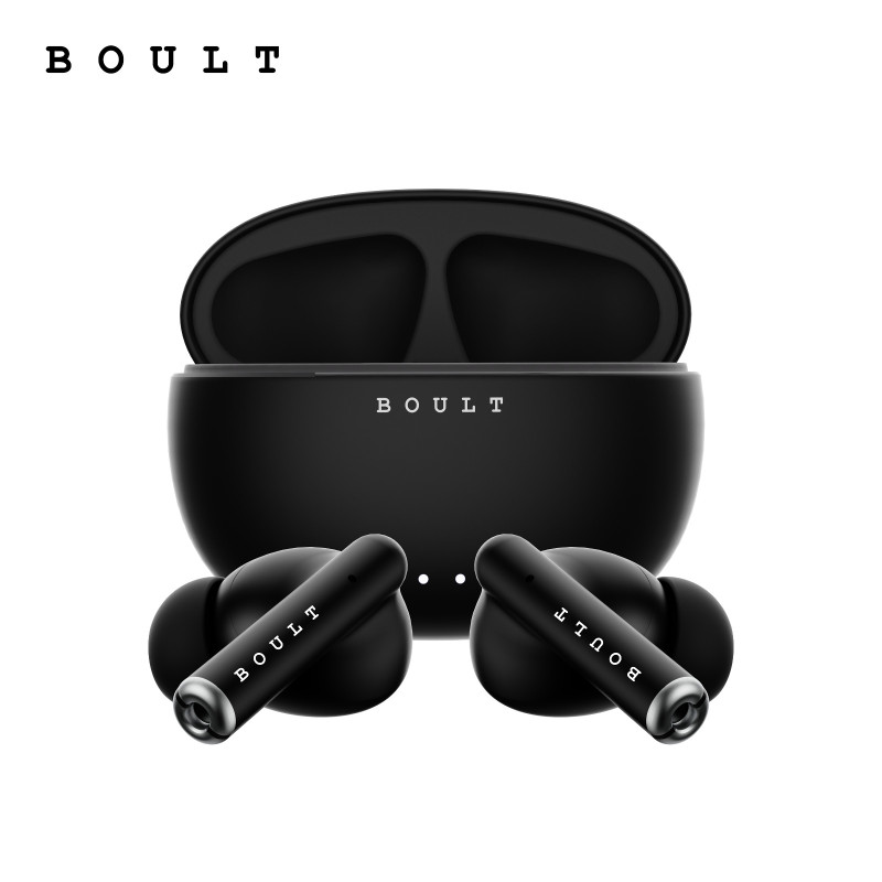 Boult Audio K35 Earbuds With 40H Battery Life, Low Latency Gaming, Zen ENC Mic, V5.3 Bluetooth Headset, True Wireless
