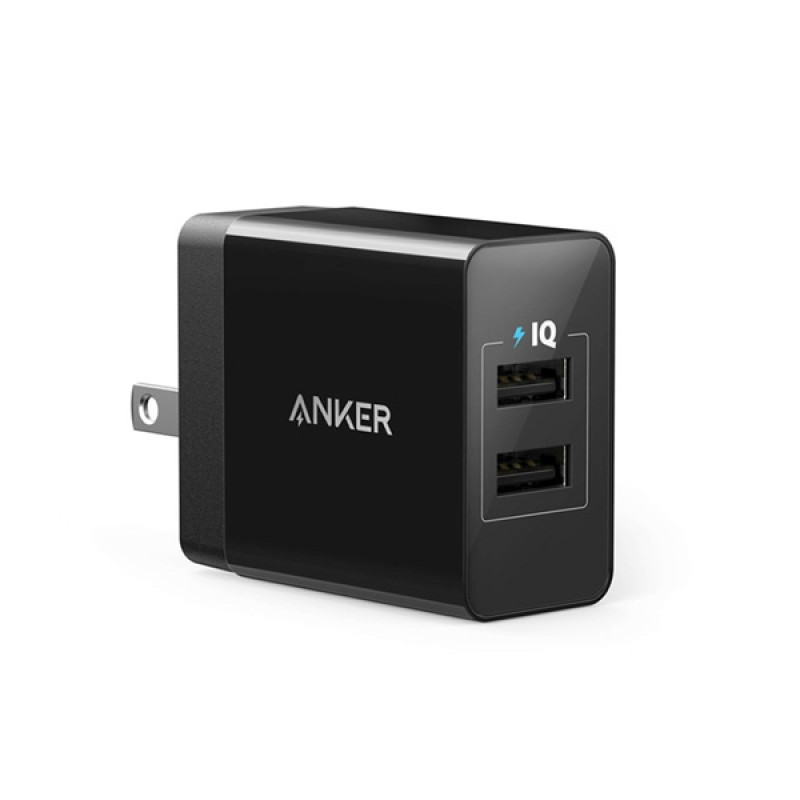 Anker Power Port 2 ECO Wall Charger, 2 USB Ports