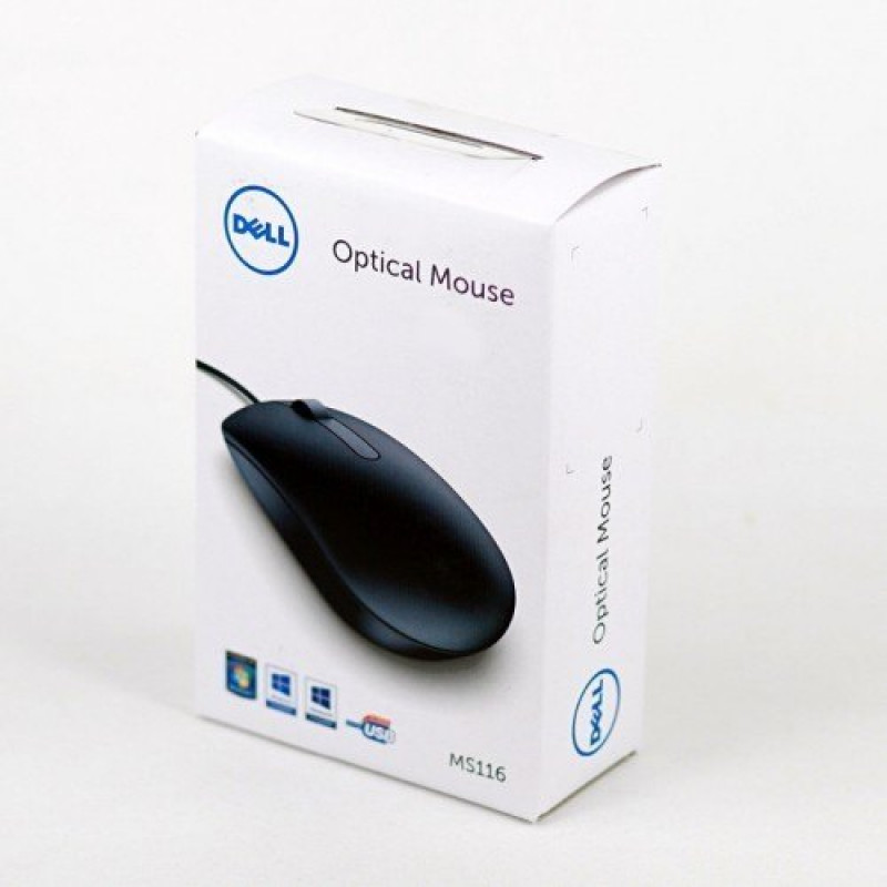 Dell USB Optical Mouse Black