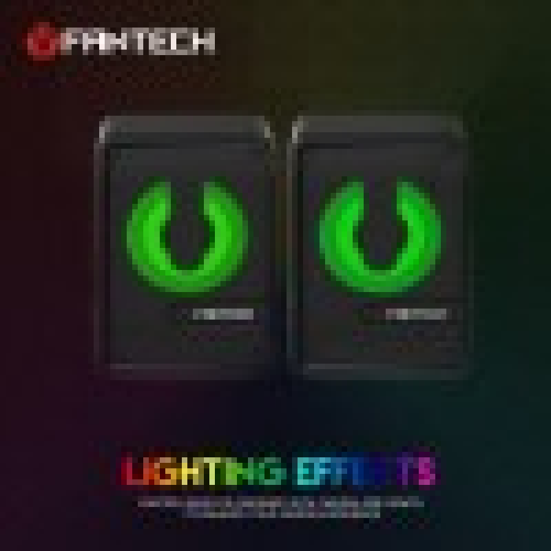 Fantech GS203 Computer Speaker Mini RGB Lighting Speaker HIFI Subwoofer Speaker For Laptop Desktop Computer