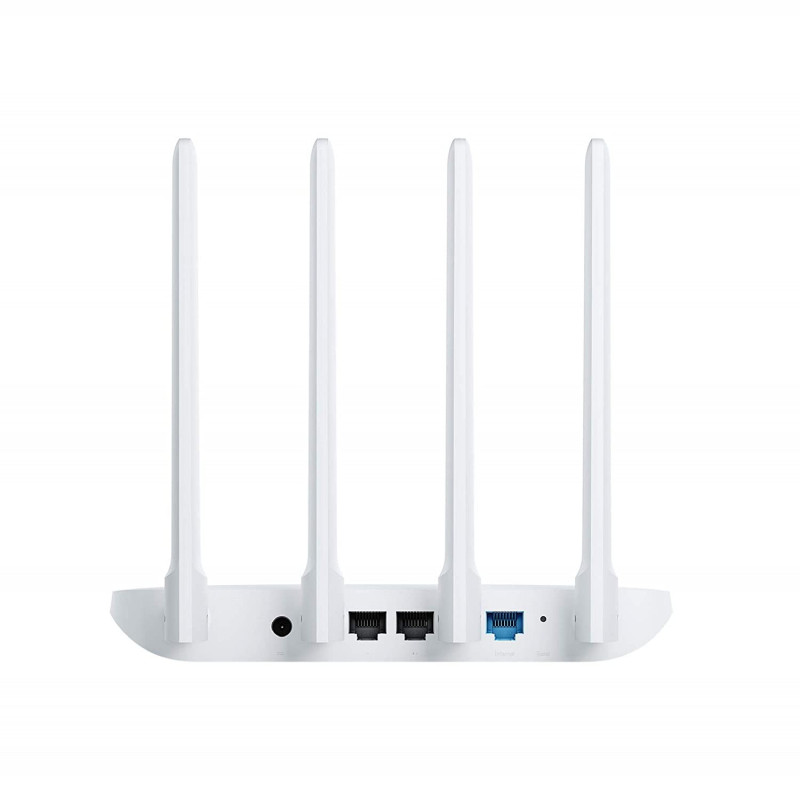 Mi Router 4C (White), 300 Mbps With 4 High-Performance Antenna & App Control