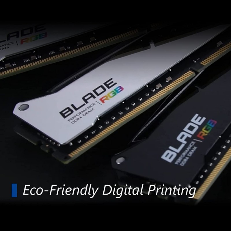 OLOy DDR4 RAM 16GB (2x8GB) Blade Aura Sync RGB 3600 MHz CL18 1.35V 288-Pin Desktop Gaming UDIMM