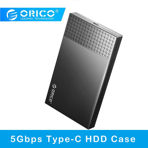 Orico 2526C3 Type-C Hard Disk Case 2.5 INCH SATA HDD SSD Mobile Enclosure