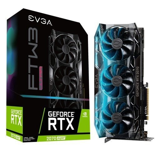 EVGA GeForce RTX 2070 Super OC Extreme Gaming, RGB, 8GB DDR6