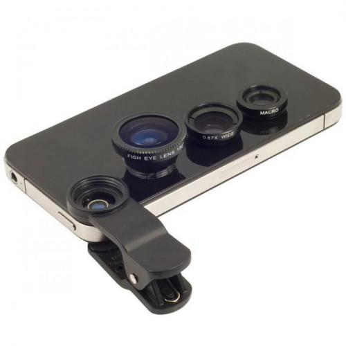3 In 1 Universal Clip Phone Lens