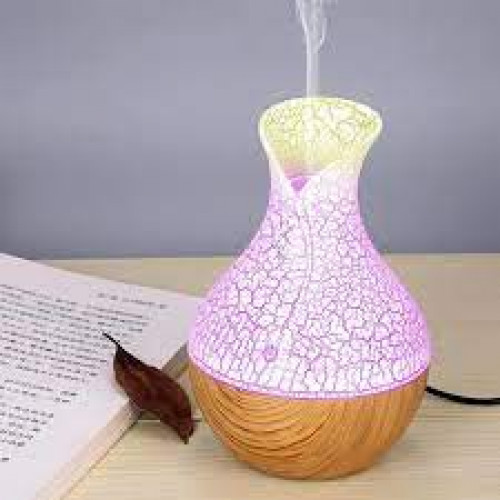 Cool Mist Humidifier Vase Air Purifier Air Diffuser With Whisper Quiet Operation, Led Night Light Functions