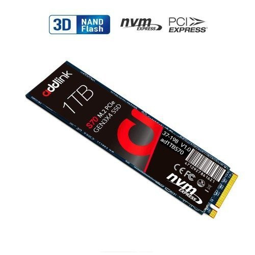Addlink 1TB SSD M.2 NVME PCI Read /Write 3400/3000