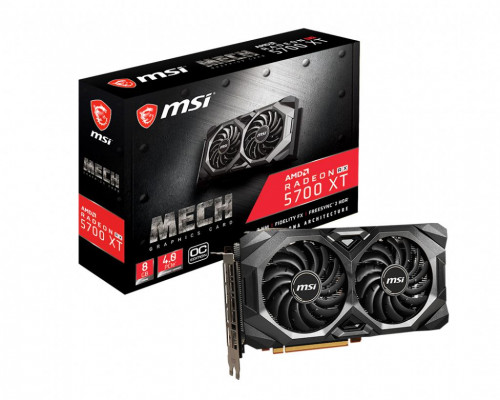 MSI AMD Radeon RX 5700XT 8 GB GDDR6 MECH OC