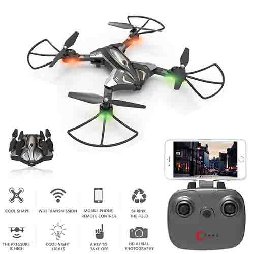 Tkkj L600 Foldable Rc Drone Rtf G-sensor Control