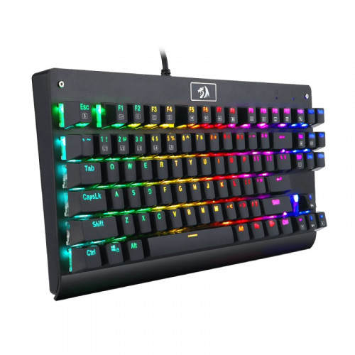 Redragon K568 Rainbow Dark Avenger Mechanical Gaming Keyboard 87 Keys