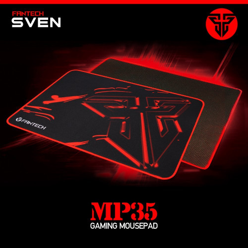 Fantech MP35 Sven Premium Professional Gaming MousePad Red/Black