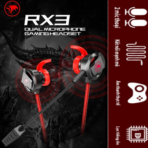 Plextone Mowi RX3 Dual Microphone Gaming Headphones