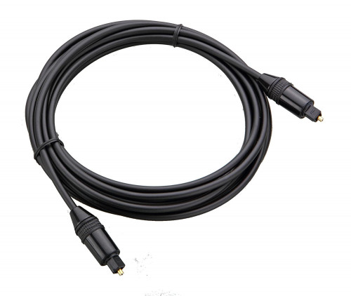 3M Black Fiber Optic Audio Cable