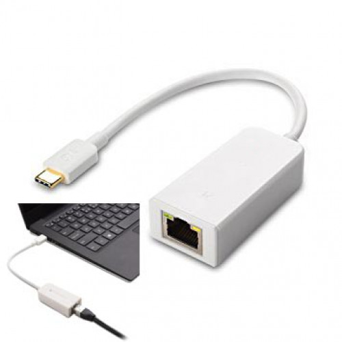 USB 3.1 Type C To RJ45 Ethernet Lan Network Adapter