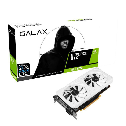 GALAX GeForce GTX 1660 Super EX White (1-Click OC) 6GB GDDR6