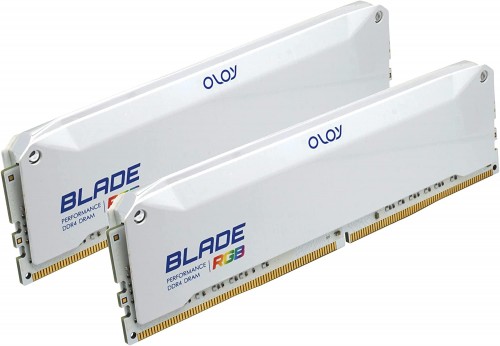OLOy DDR4 RAM 16GB (2x8GB) Blade Aura Sync RGB 3600 MHz CL18 1.35V 288-Pin Desktop Gaming UDIMM