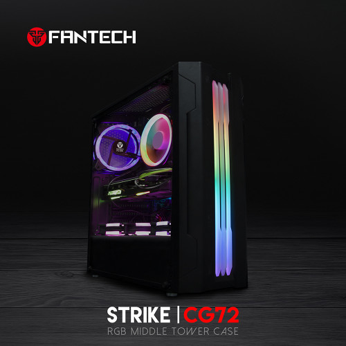 Fantech Strike CG72 RGB Middle Tower Case