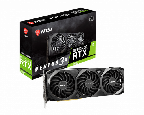 MSI GeForce RTX™ 3080 VENTUS 3X 10GB GDDR6 Graphics Card