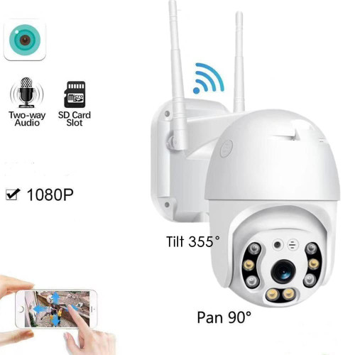 4MP Outdoor PTZ WiFi Camera