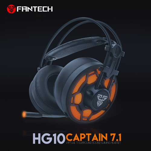 Fantech HG10 Captain Professional 7.1 Over-Ear Stereo Surround Sound Headphones