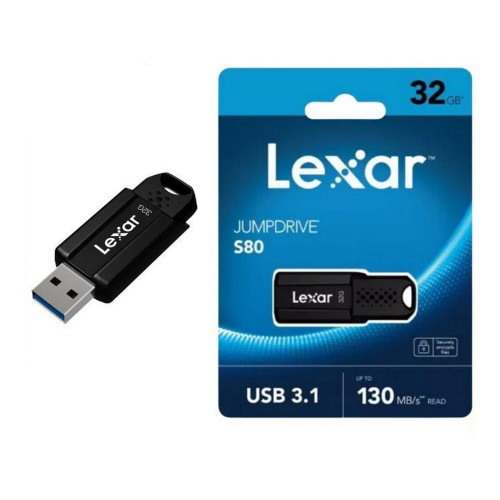 Lexar JumpDrive S80 32GB USB 3.1 Flash Drive